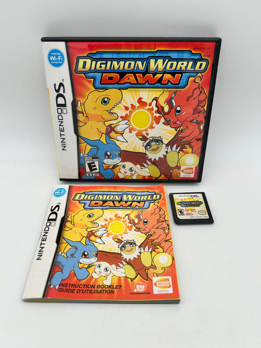 PiXEL-RETRO.COM : NINTENDO DS (DS) COMPLETE CIB BOX MANUAL GAME NTSC DIGIMON WORLD DAWN