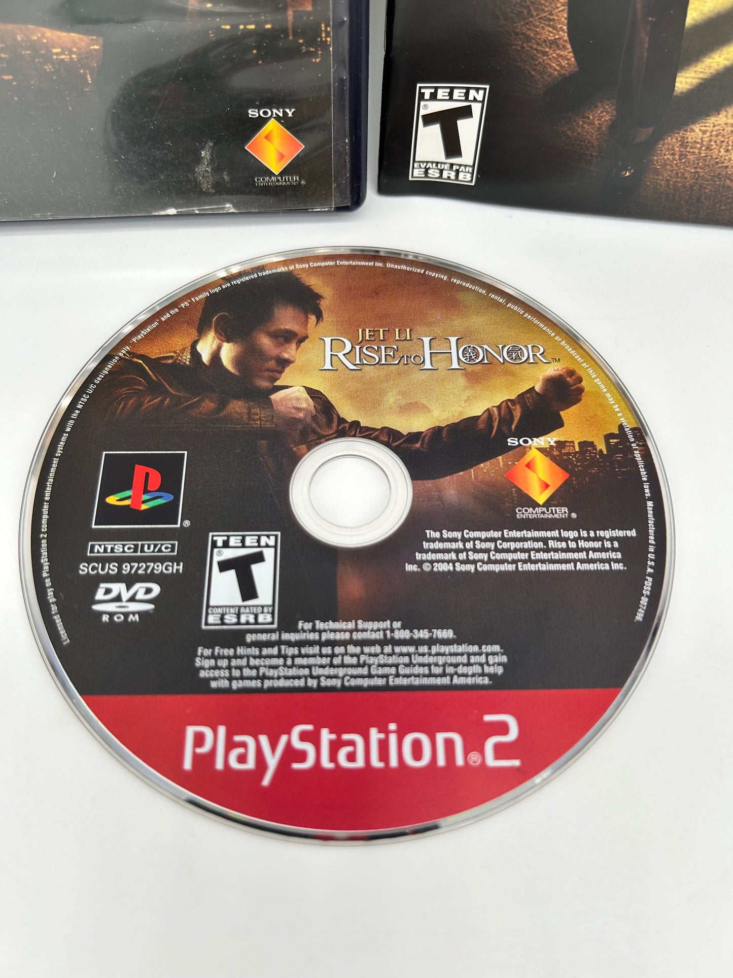SONY PLAYSTATiON 2 [PS2] | RiSE TO HONOR | GREATEST HiTS