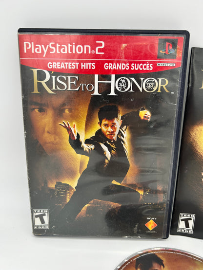 SONY PLAYSTATiON 2 [PS2] | RiSE TO HONOR | GREATEST HiTS