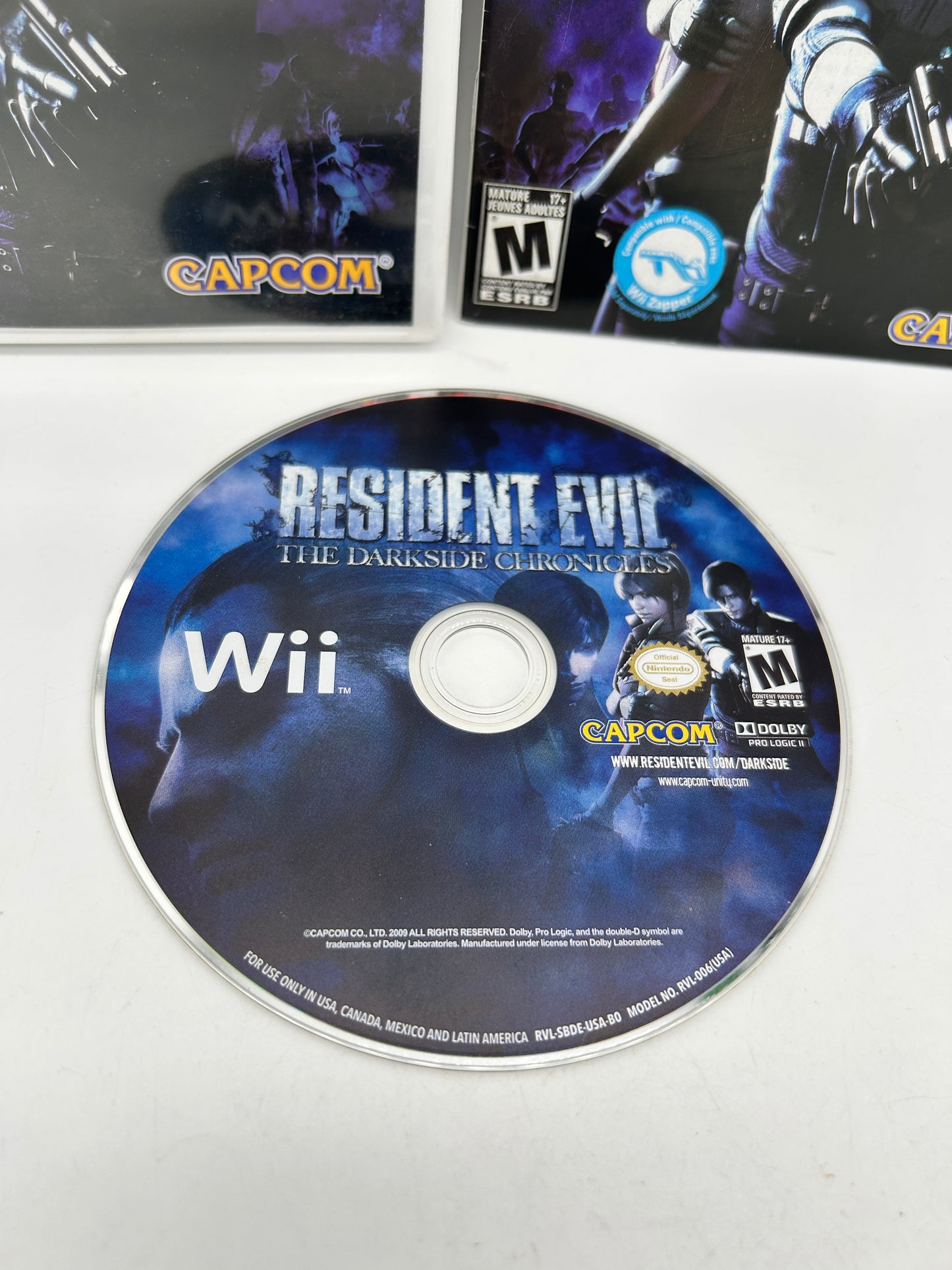 NiNTENDO Wii | RESiDENT EViL THE DARKSiDE CHRONiCLES