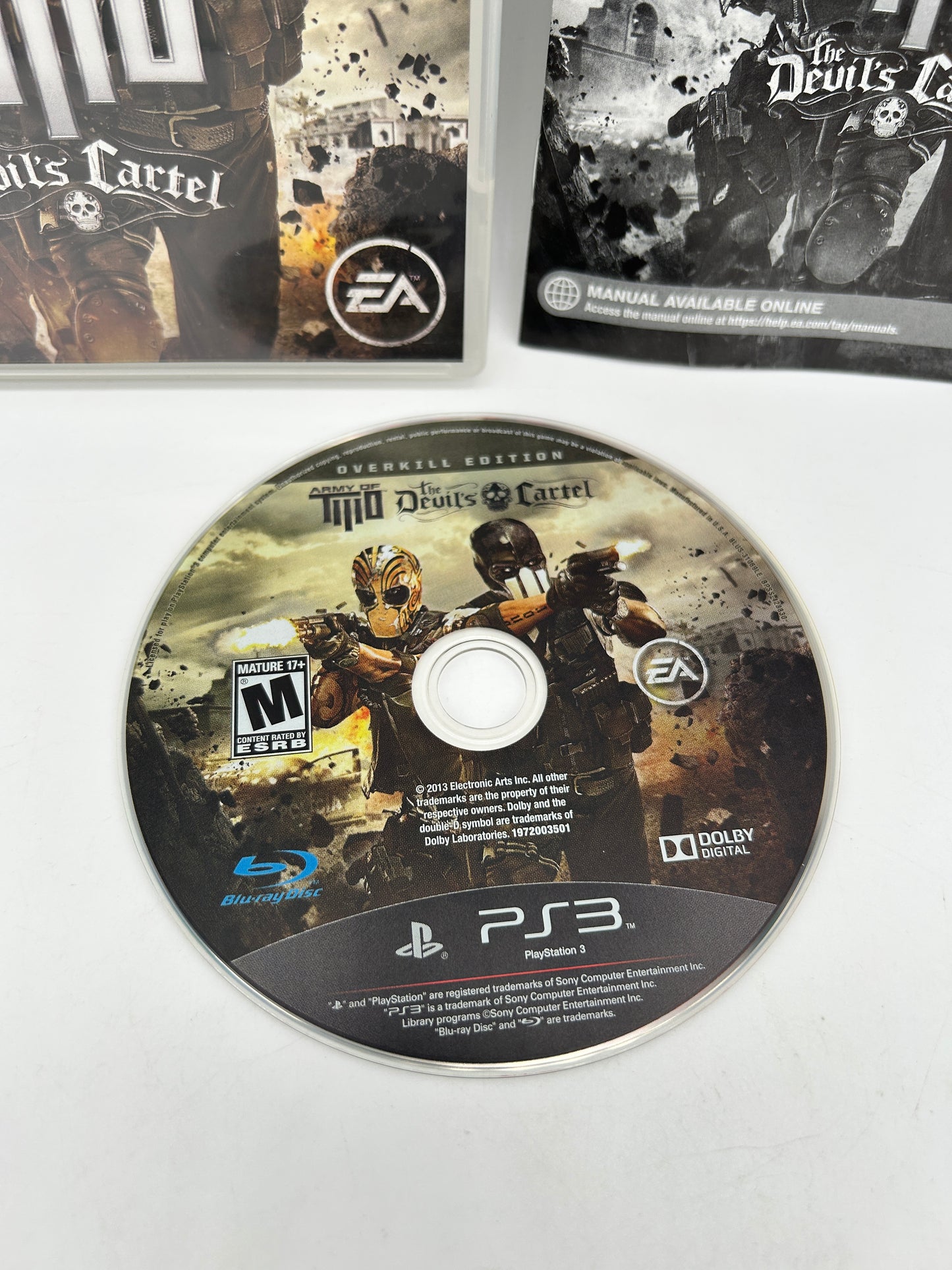 SONY PLAYSTATiON 3 [PS3] | ARMY OF TWO THE DEVILS CARTEL | OVERKiLL EDiTiON