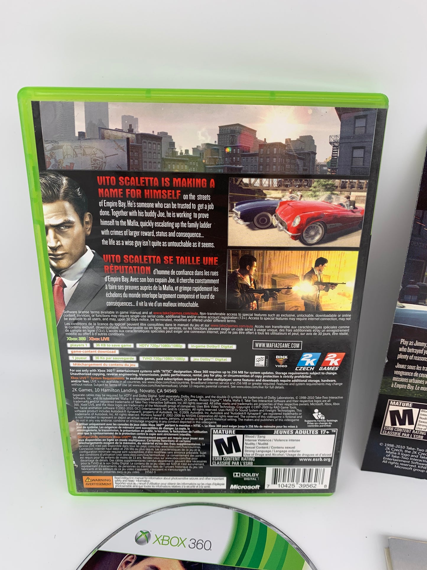 MiCROSOFT XBOX 360 | MAFiA II