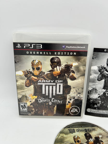 SONY PLAYSTATiON 3 [PS3] | ARMY OF TWO THE DEVILS CARTEL | OVERKiLL EDiTiON