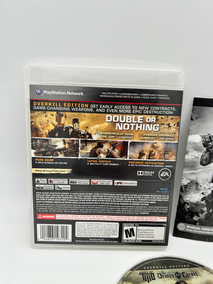 SONY PLAYSTATiON 3 [PS3] | ARMY OF TWO THE DEVILS CARTEL | OVERKiLL EDiTiON