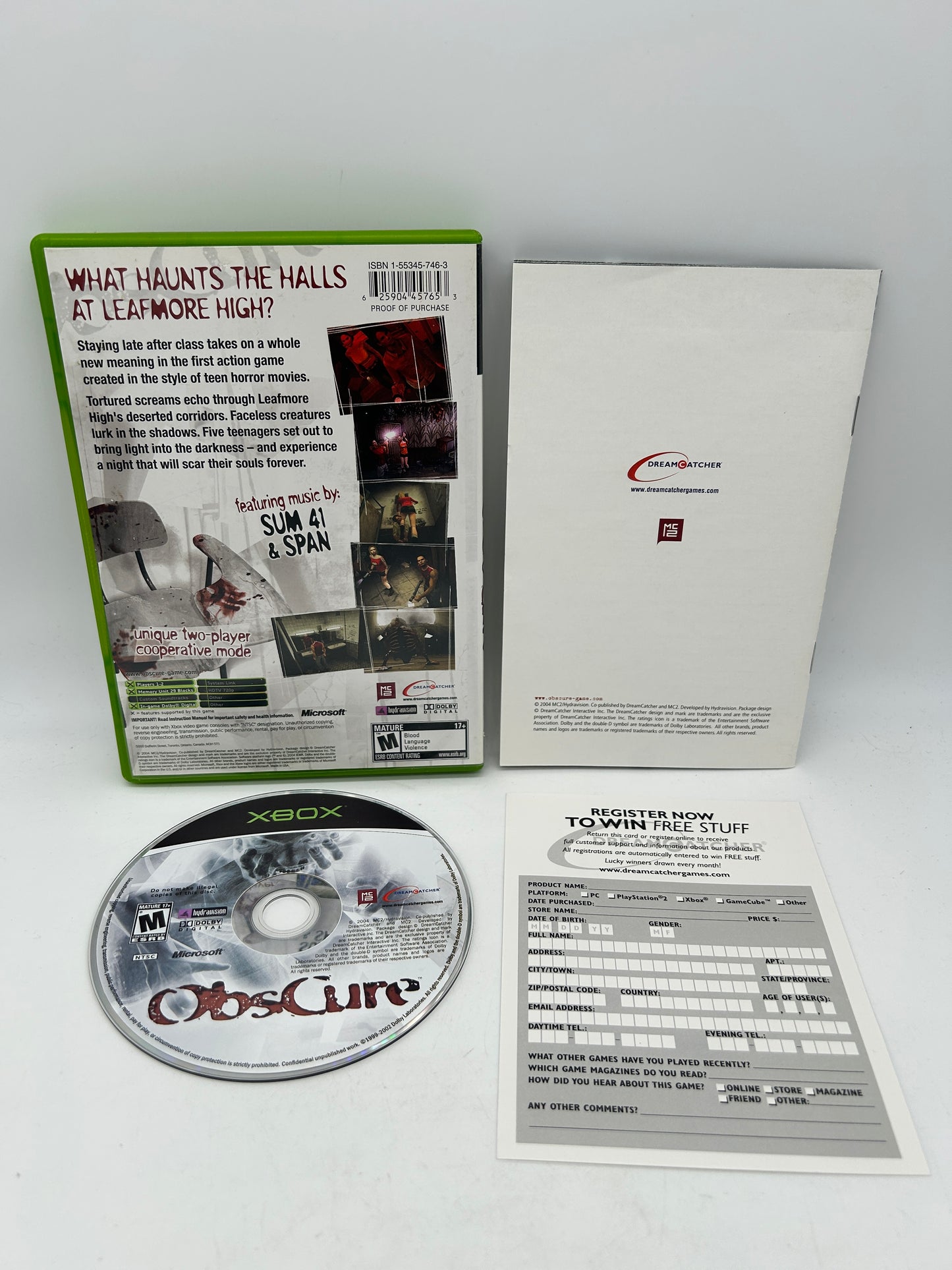 ORIGINAL MICROSOFT XBOX | OBSCURE