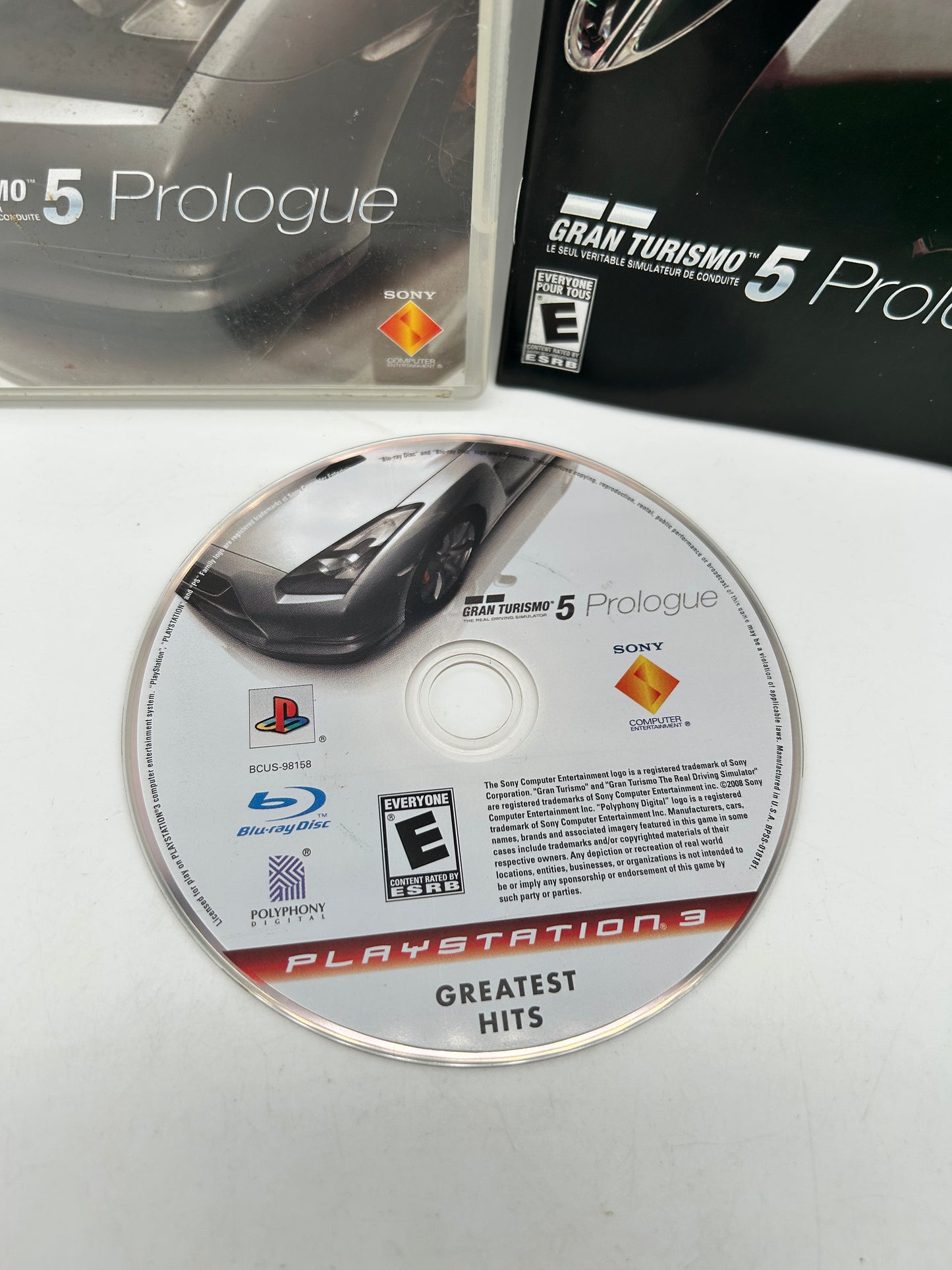 SONY PLAYSTATION 3 [PS3] | GRAN TURISMO 5 PROLOGUE GT5 | GREATEST HITS NOT FOR RESALE