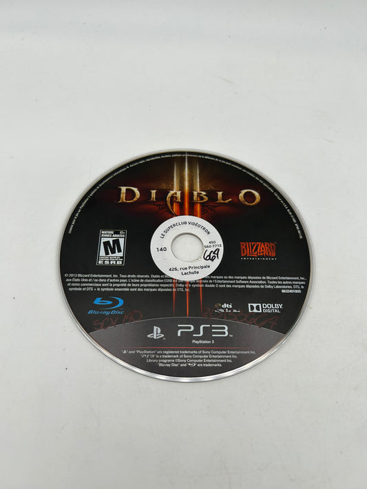 PiXEL-RETRO.COM : SONY PLAYSTATION 3 (PS3) COMPLET CIB BOX MANUAL GAME NTSC DIABLO III