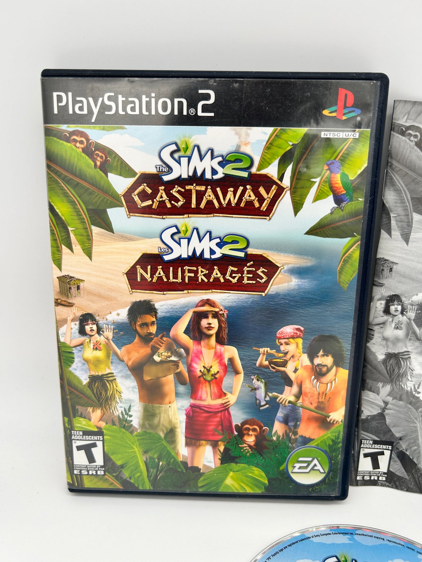 SONY PLAYSTATiON 2 [PS2] | THE SiMS 2 CASTAWAY