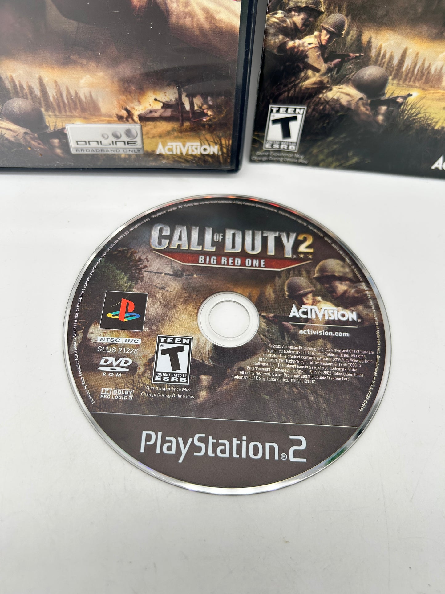 SONY PLAYSTATION 2 [PS2] | CALL OF DUTY BIG RED ONE