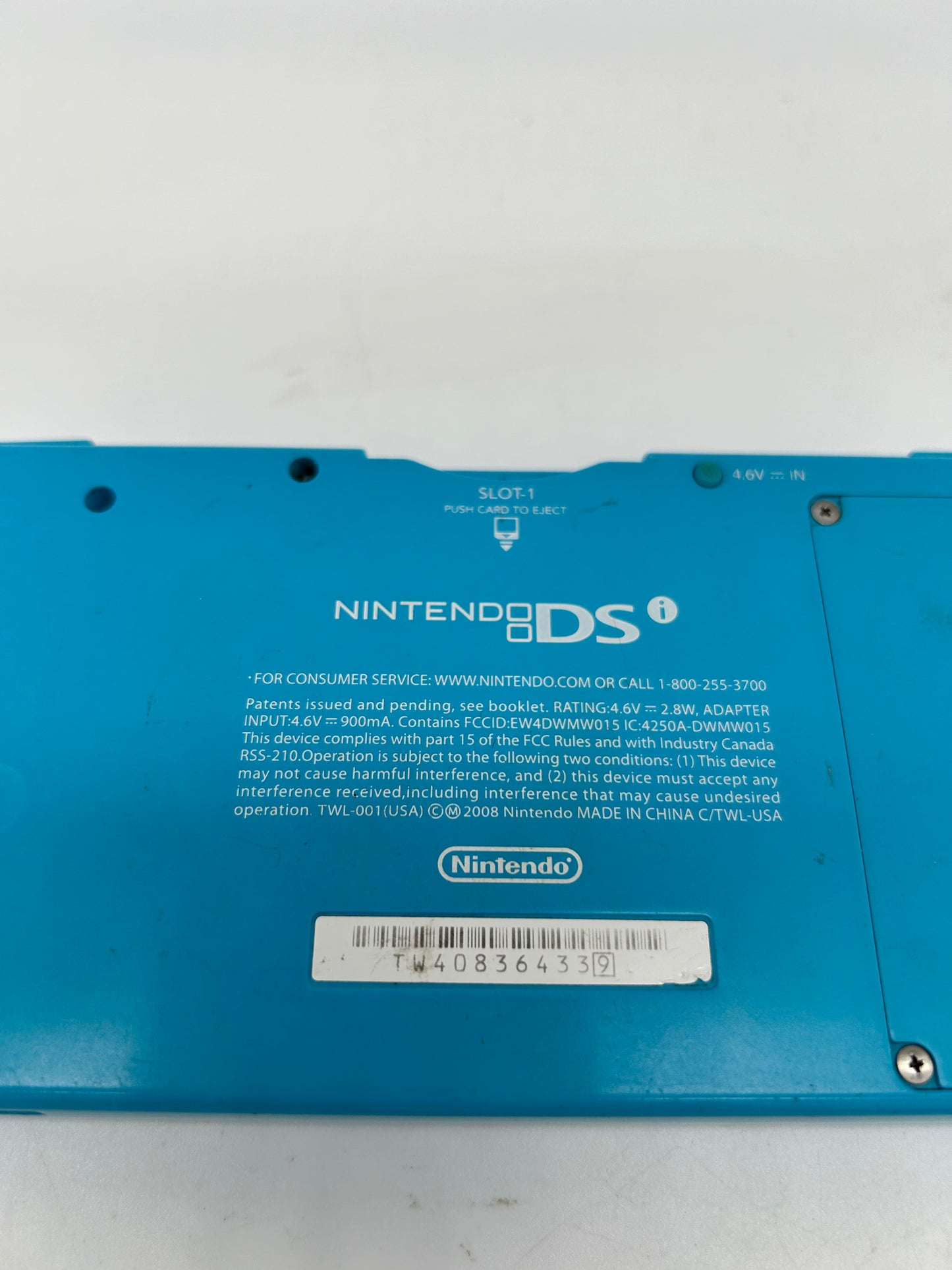 NiNTENDO DS DSi CONSOLE | MODEL BLEU TWL-001