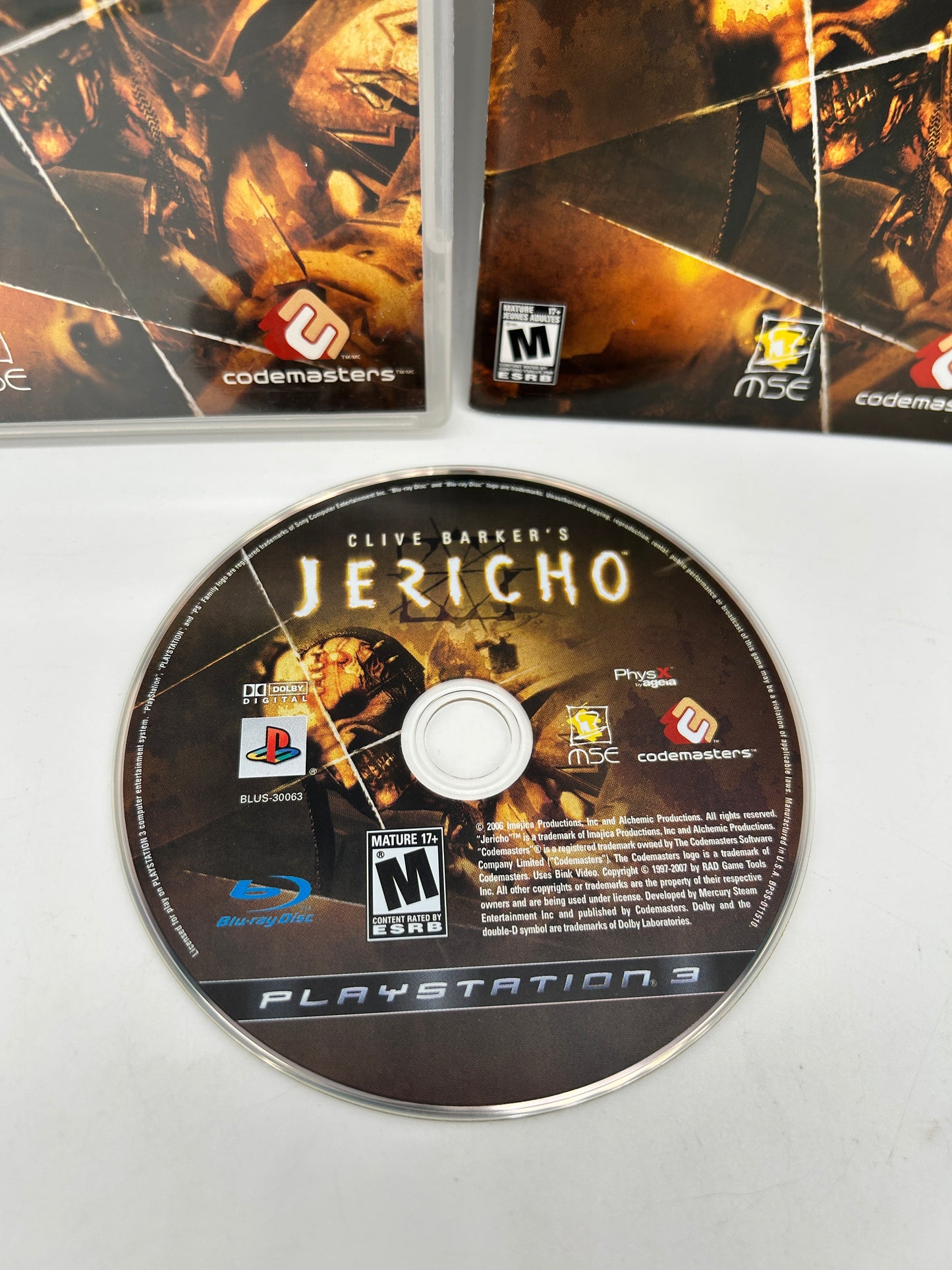 SONY PLAYSTATiON 3 [PS3] | CLiVE BARKERS JERiCHO