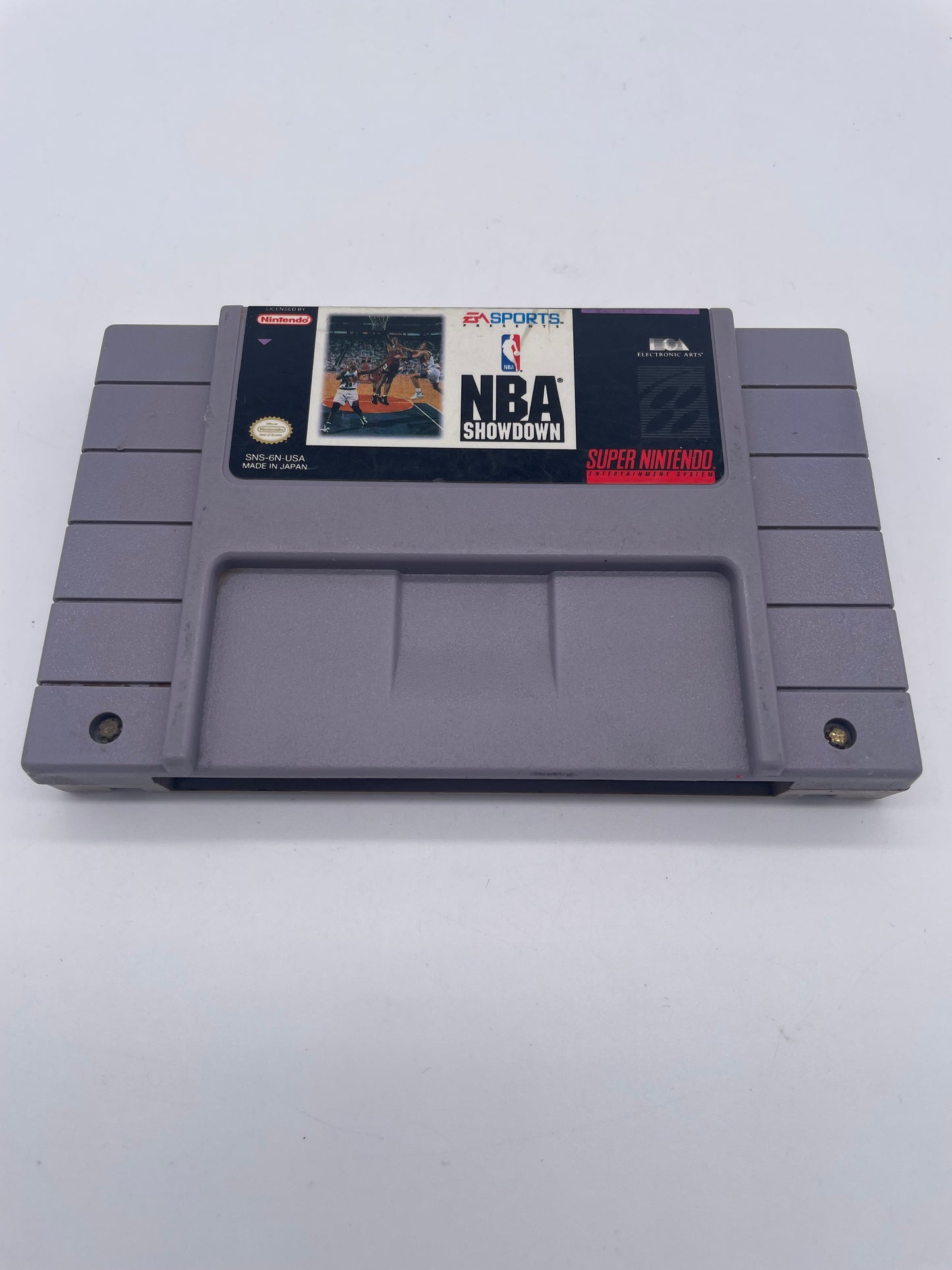 PiXEL-RETRO.COM : SUPER NINTENDO NES (SNES) GAME NTSC NBA SHOWDOWN