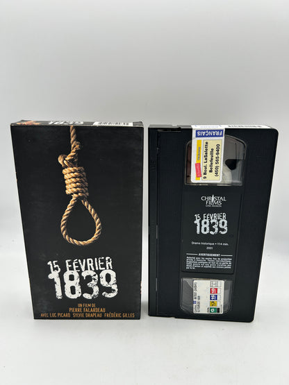 FiLM VHS FRANCAiS | 15 FÉVRiER 1839