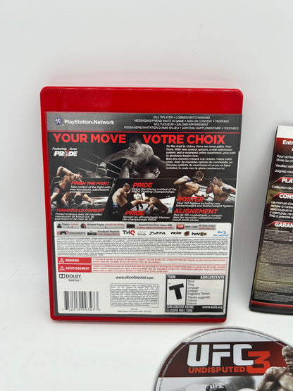 SONY PLAYSTATiON 3 [PS3] | UFC UNDISPUTED 3