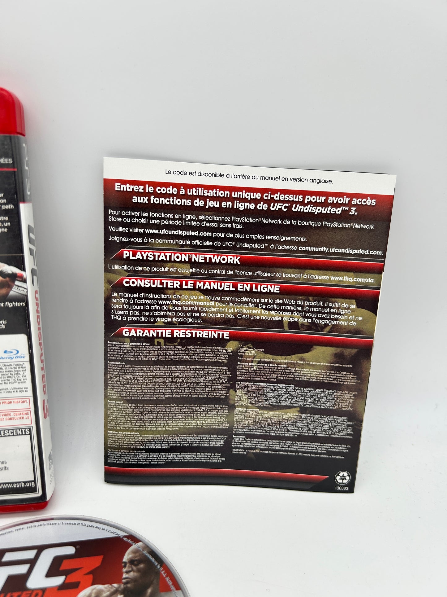 SONY PLAYSTATiON 3 [PS3] | UFC UNDISPUTED 3