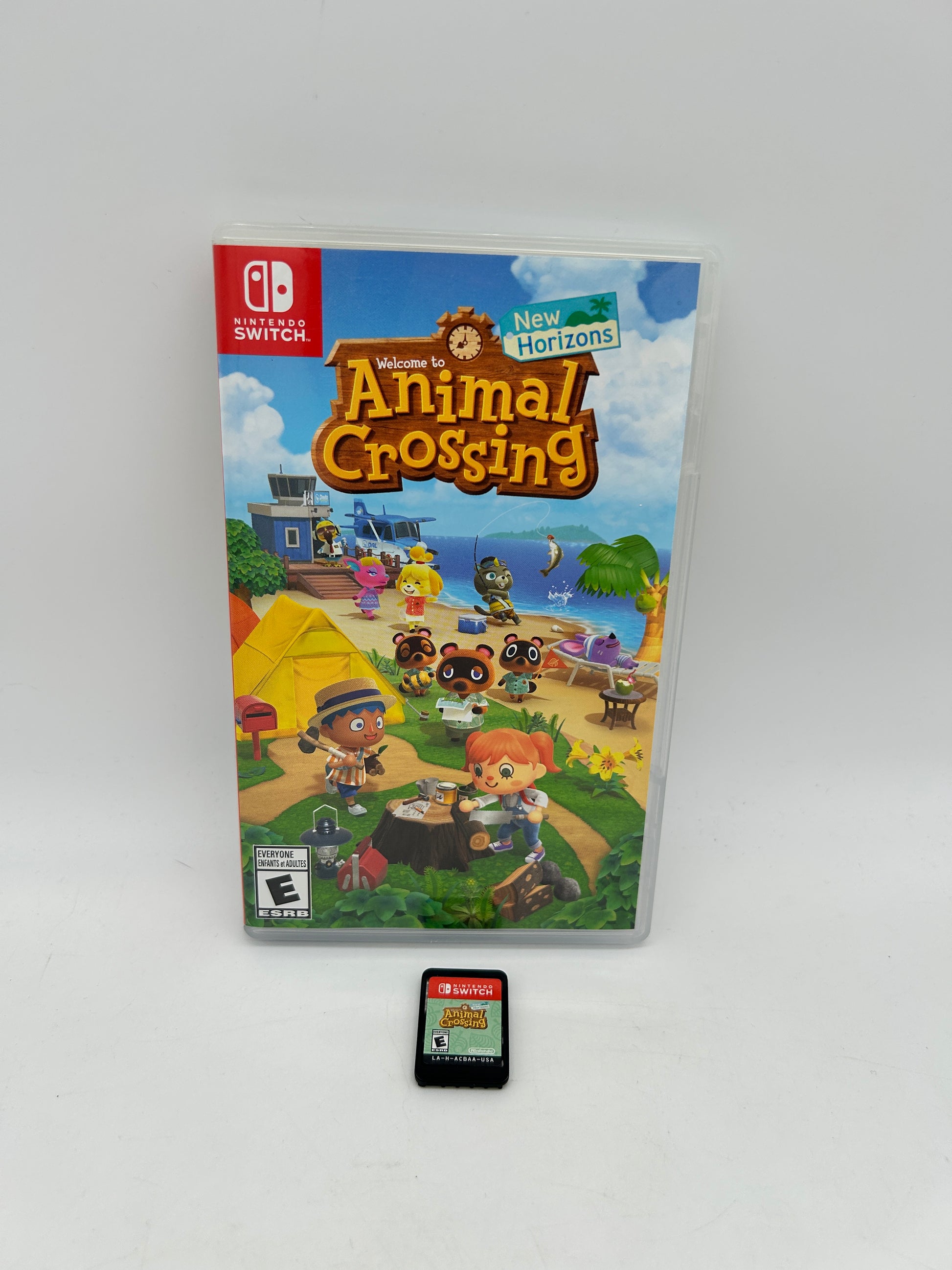 PiXEL-RETRO.COM : NINTENDO SWITCH BOX COMPLETE MANUAL GAME NTSC ANIMAL CROSSING