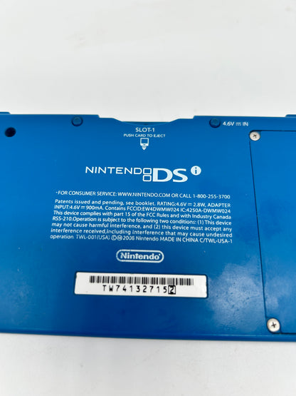 NiNTENDO DS DSi CONSOLE | MODEL BLEU METALLiQUE TWL-001