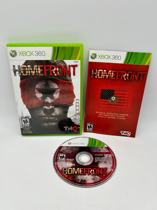 PiXEL-RETRO.COM : MICROSOFT XBOX 360 COMPLETE CIB BOX MANUAL GAME NTSC HOMEFRONT