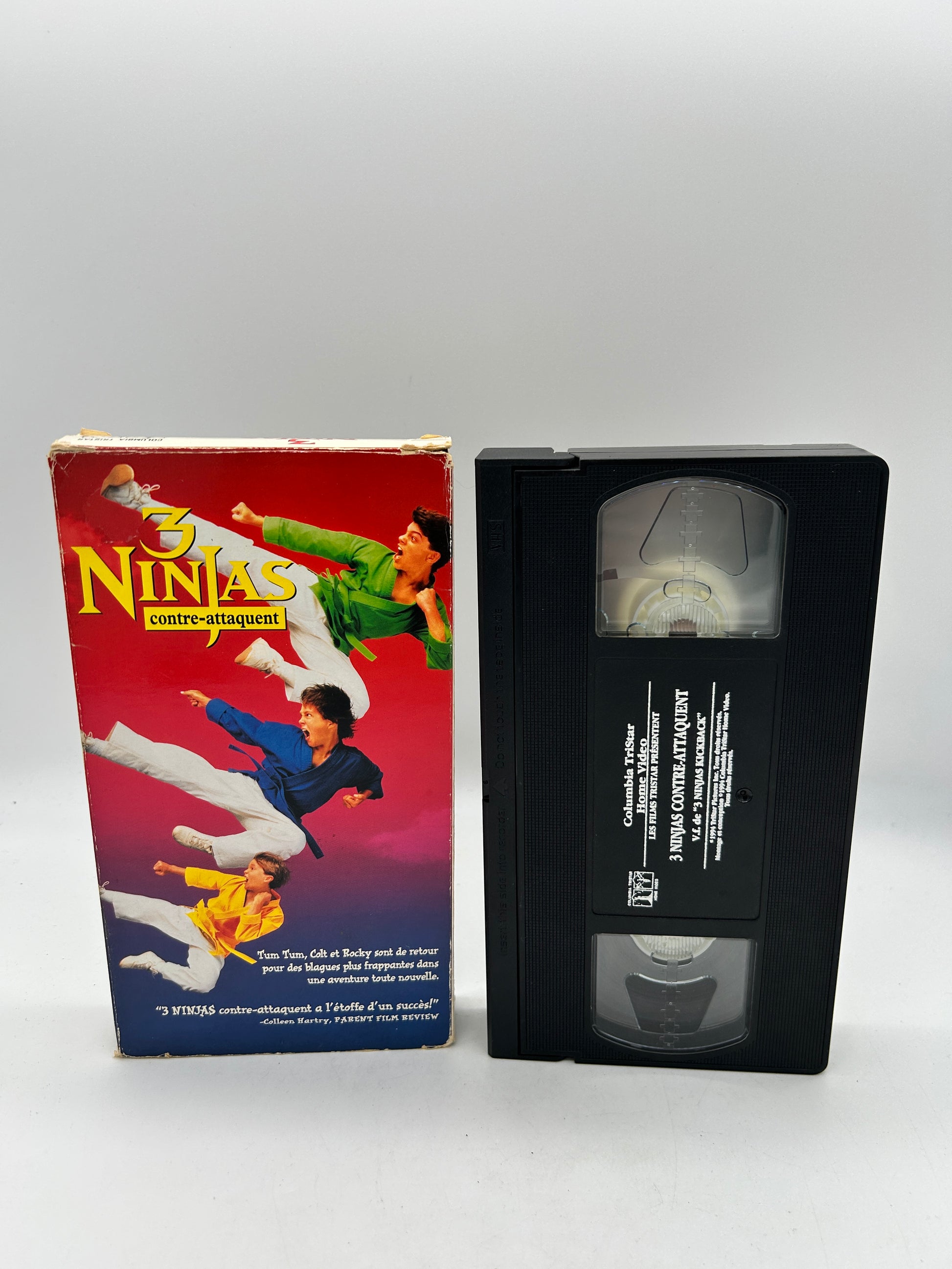 FiLM VHS FRANCAiS | 3 NiNJAS CONTRE-ATTAQUENT [KiCKBACK]