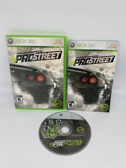 PiXEL-RETRO.COM : MICROSOFT XBOX 360 COMPLETE CIB BOX MANUAL GAME NTSC NEED FOR SPEED PROSTREET