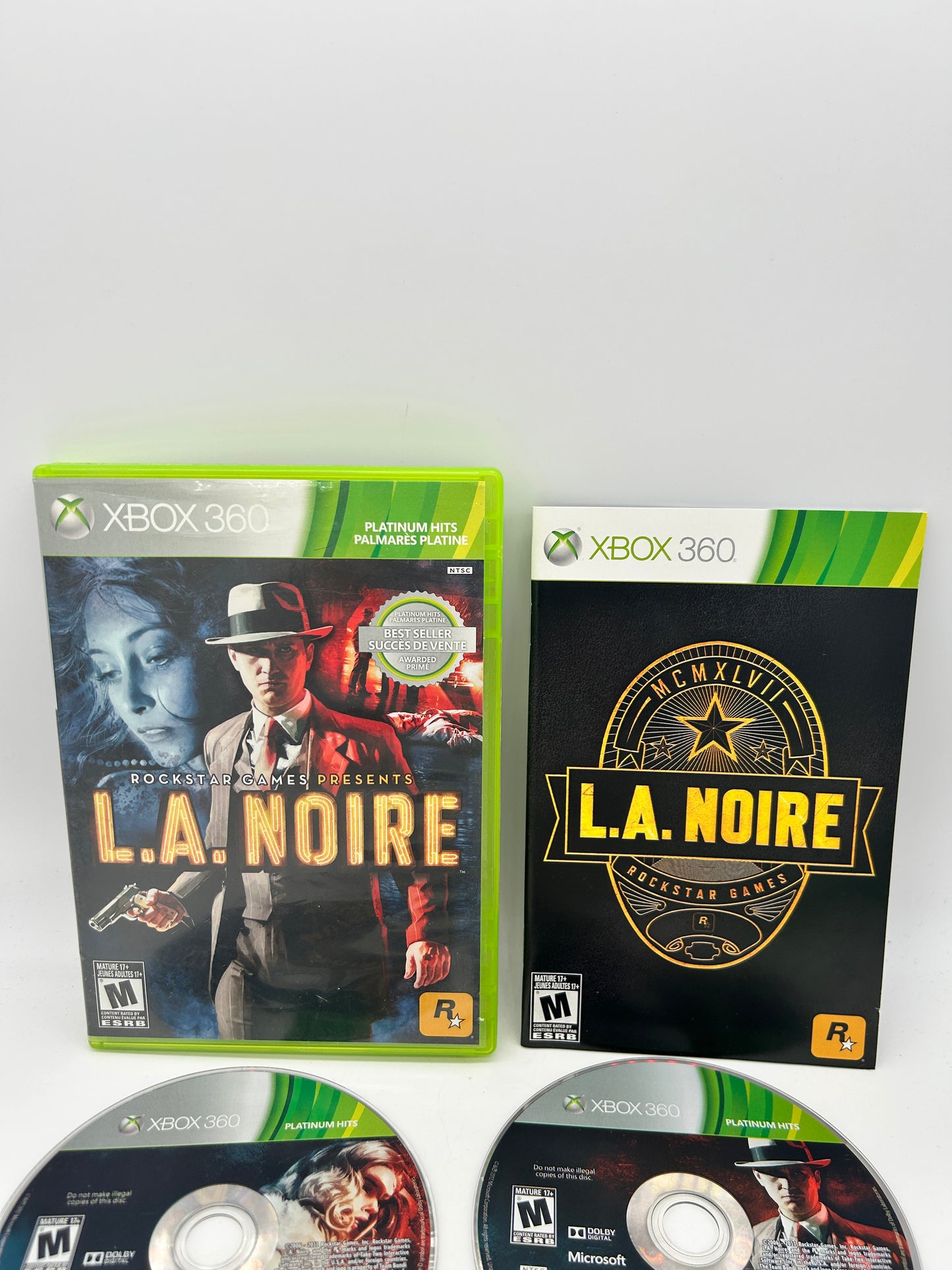 MICROSOFT XBOX 360 | L.A. NOIRE | PLATINUM HITS