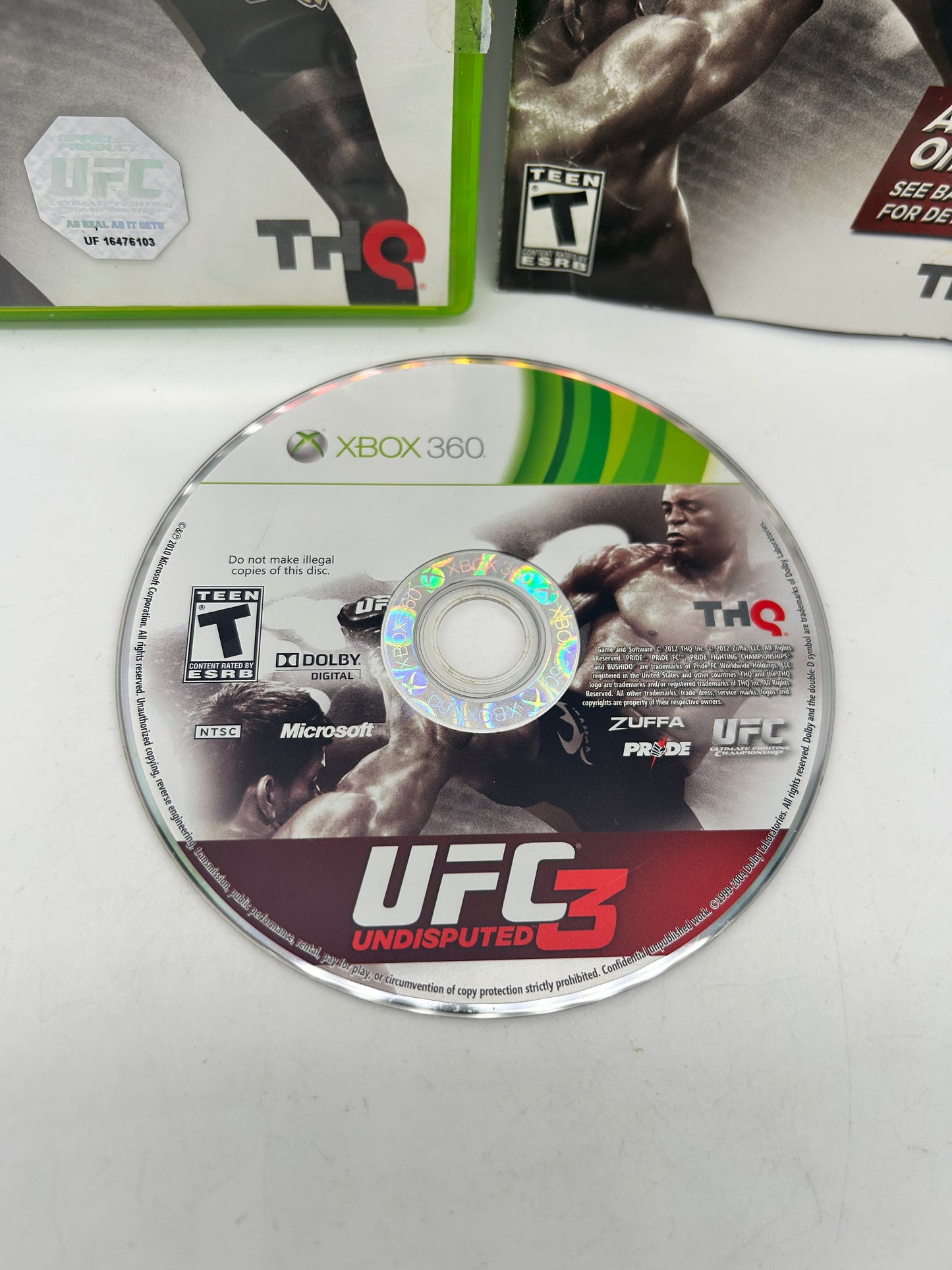 MICROSOFT XBOX 360 | UFC UNDISPUTED 3