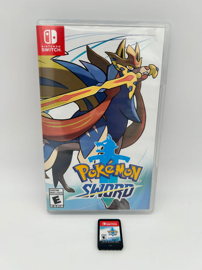 PiXEL-RETRO.COM : NINTENDO SWITCH COMPLETE IN BOX COMPLETE MANUAL GAME NTSC POKEMON SWORD
