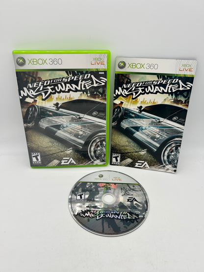 PiXEL-RETRO.COM : MICROSOFT XBOX 360 COMPLETE CIB BOX MANUAL GAME NTSC NEED FOR SPEED MOST WANTED