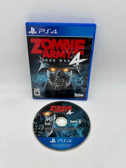 PiXEL-RETRO.COM : SONY PLAYSTATION 4 (PS4) COMPLETE CIB BOX MANUAL GAME NTSC ZOMBIE ARMY DEAD WAR 4