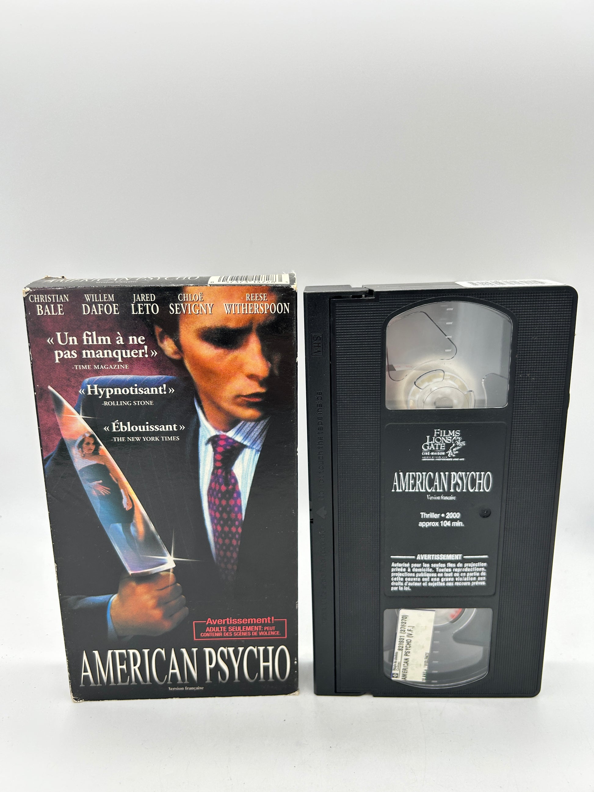 FiLM VHS FRANCAiS | AMERiCAN PSYCHO