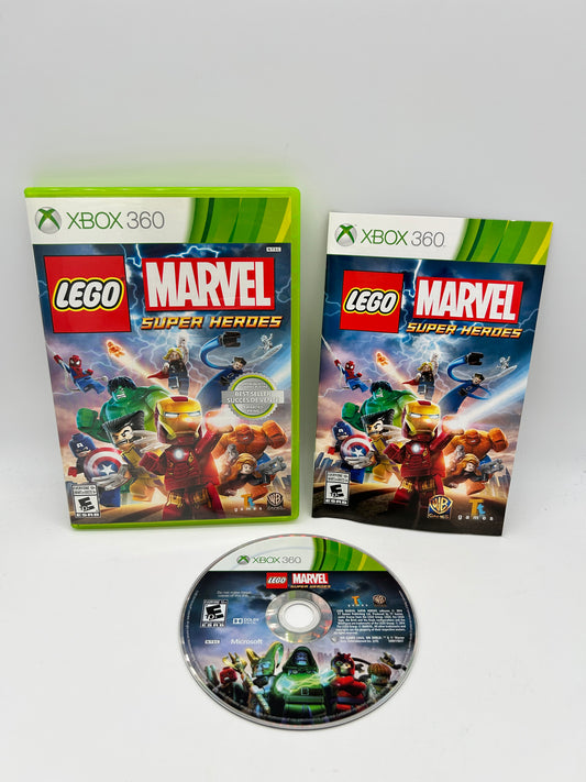 PiXEL-RETRO.COM : MICROSOFT XBOX 360 COMPLETE CIB BOX MANUAL GAME NTSC LEGO MARVEL SUPER HEROES