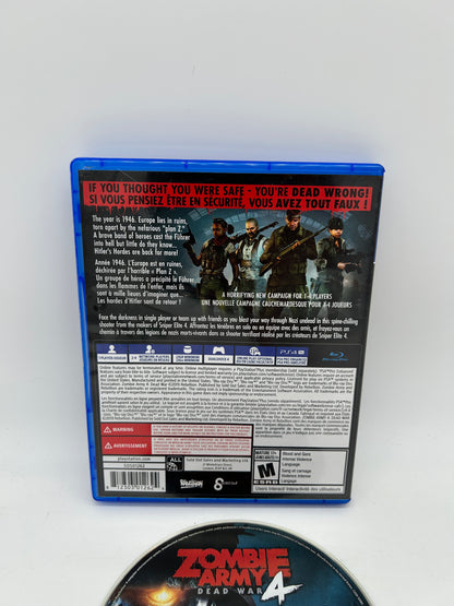 SONY PLAYSTATiON 4 [PS4] | ZOMBIE ARMY DEAD WAR 4