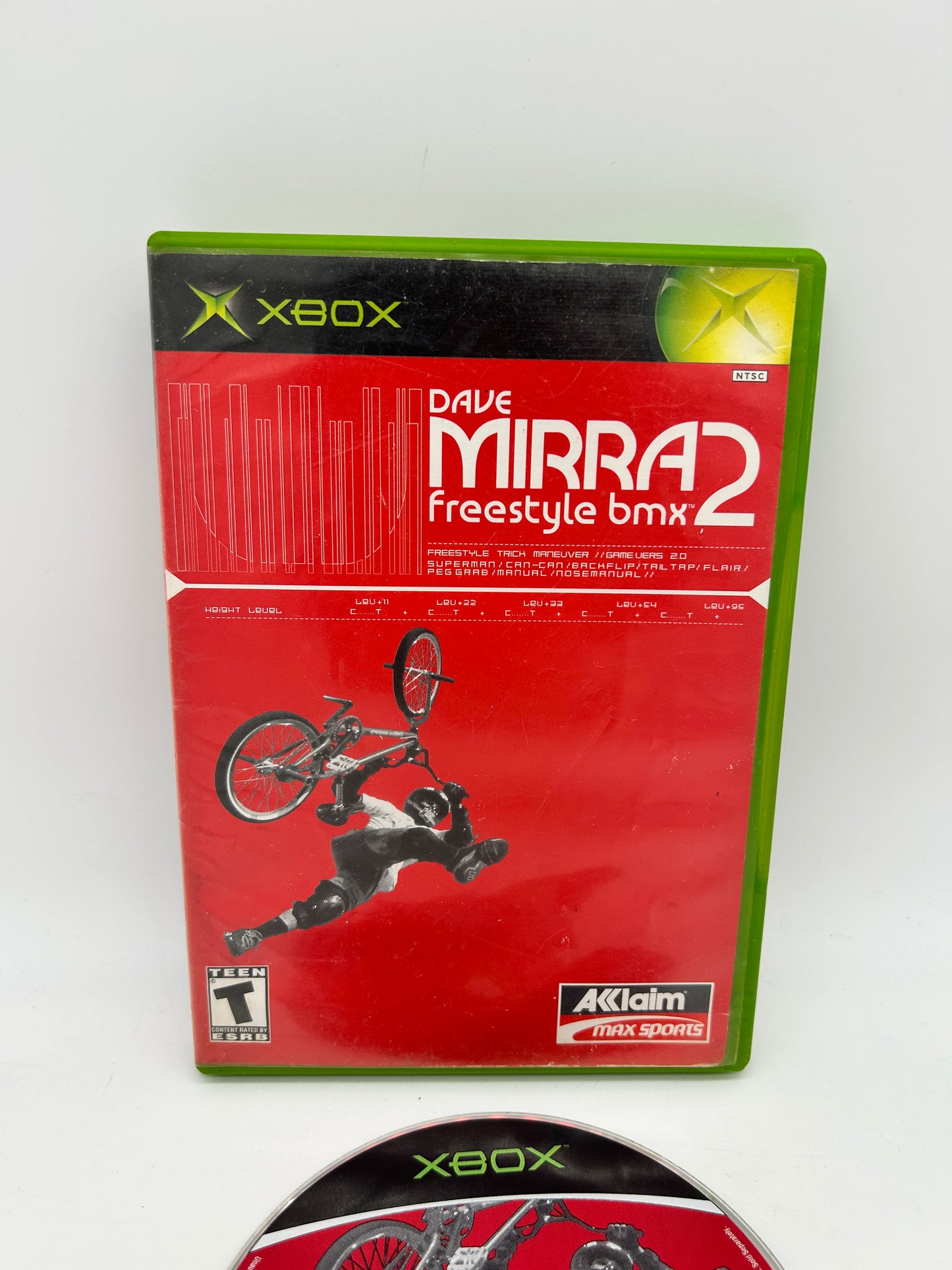 MiCROSOFT XBOX ORiGiNAL | DAVE MiRRA FREESTYLE BMX 2