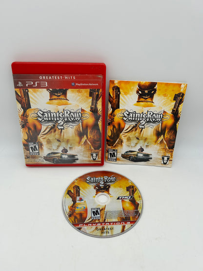 PiXEL-RETRO.COM : SONY PLAYSTATION 3 (PS3) COMPLET CIB BOX MANUAL GAME NTSC SAINTS ROW 2