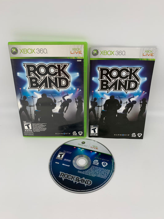 PiXEL-RETRO.COM : MICROSOFT XBOX 360 COMPLETE CIB BOX MANUAL GAME NTSC ROCK BAND