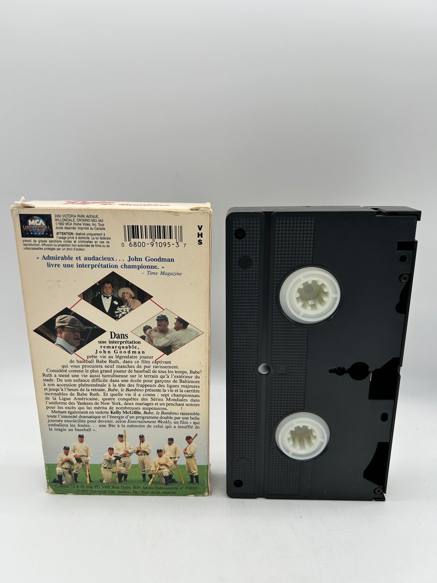 FRENCH VHS MOVIE | BABE LE BAMBiNO [THE BABE]
