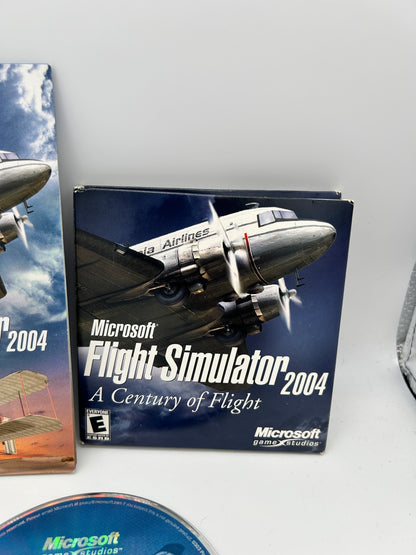 PC COMPUTER | MiCROSOFT FLiGHT SiMULATOR 2004 A CENTURY OF FLiGHT | TIN BOX EDiTiON