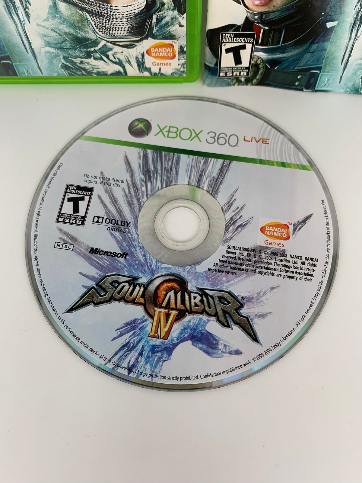 MiCROSOFT XBOX 360 | SOUL CALiBUR IV