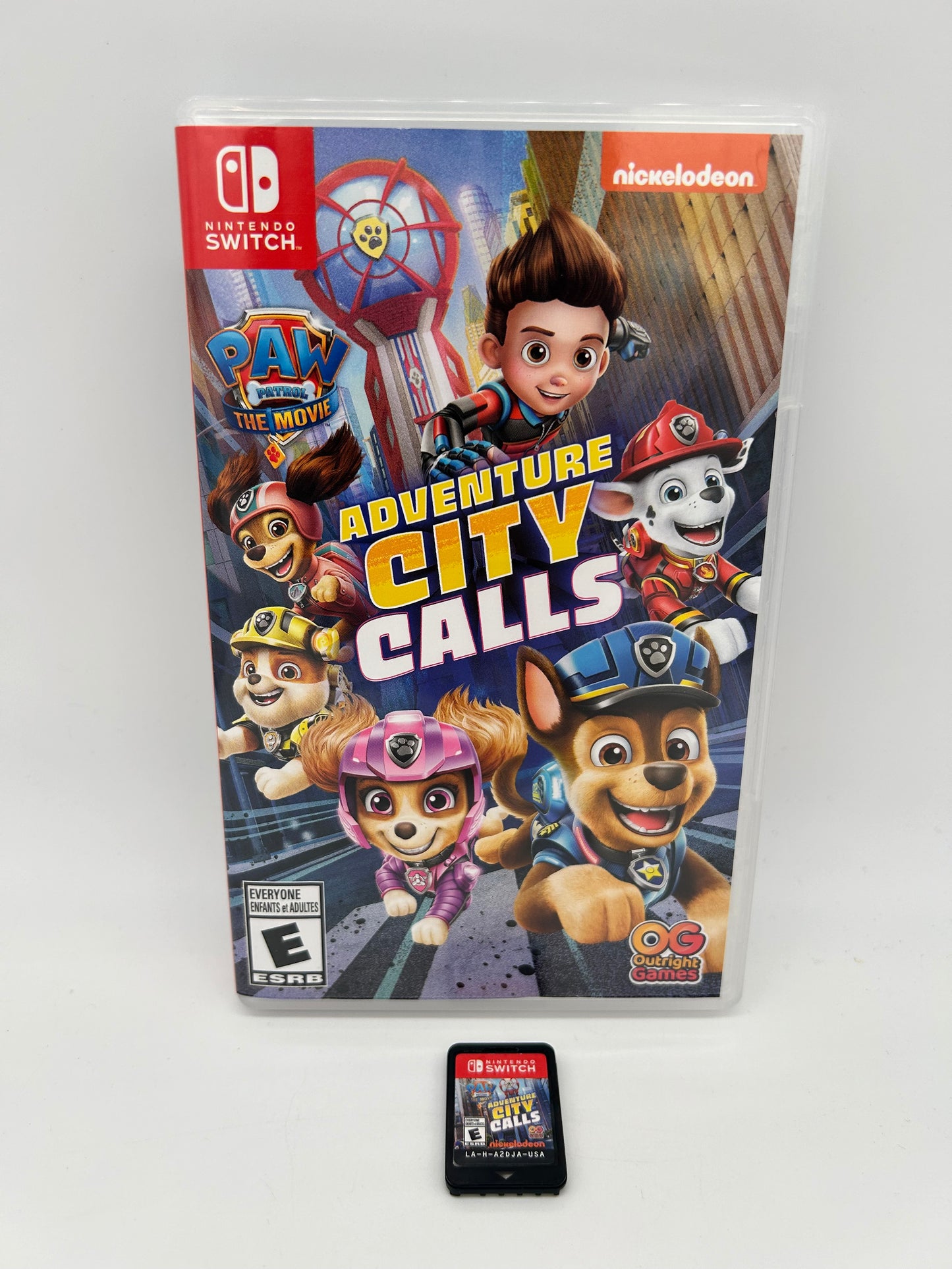 PiXEL-RETRO.COM : NINTENDO SWITCH COMPLETE IN BOX COMPLETE MANUAL GAME NTSC PAW PATROL THE MOVIE ADVENTURE CITY CALLS