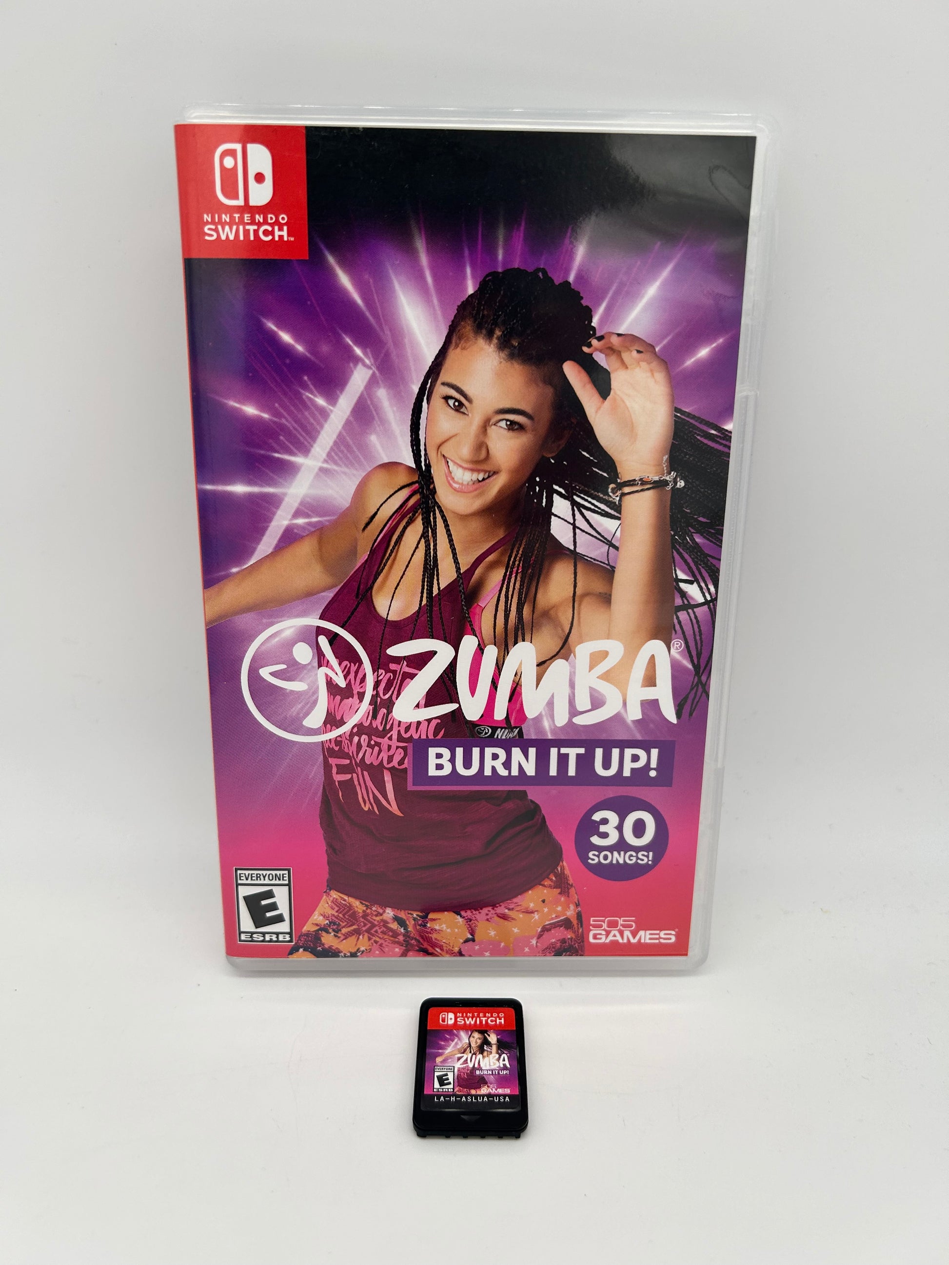 PiXEL-RETRO.COM : NINTENDO SWITCH COMPLETE IN BOX COMPLETE MANUAL GAME NTSC ZUMBA BURN IT UP