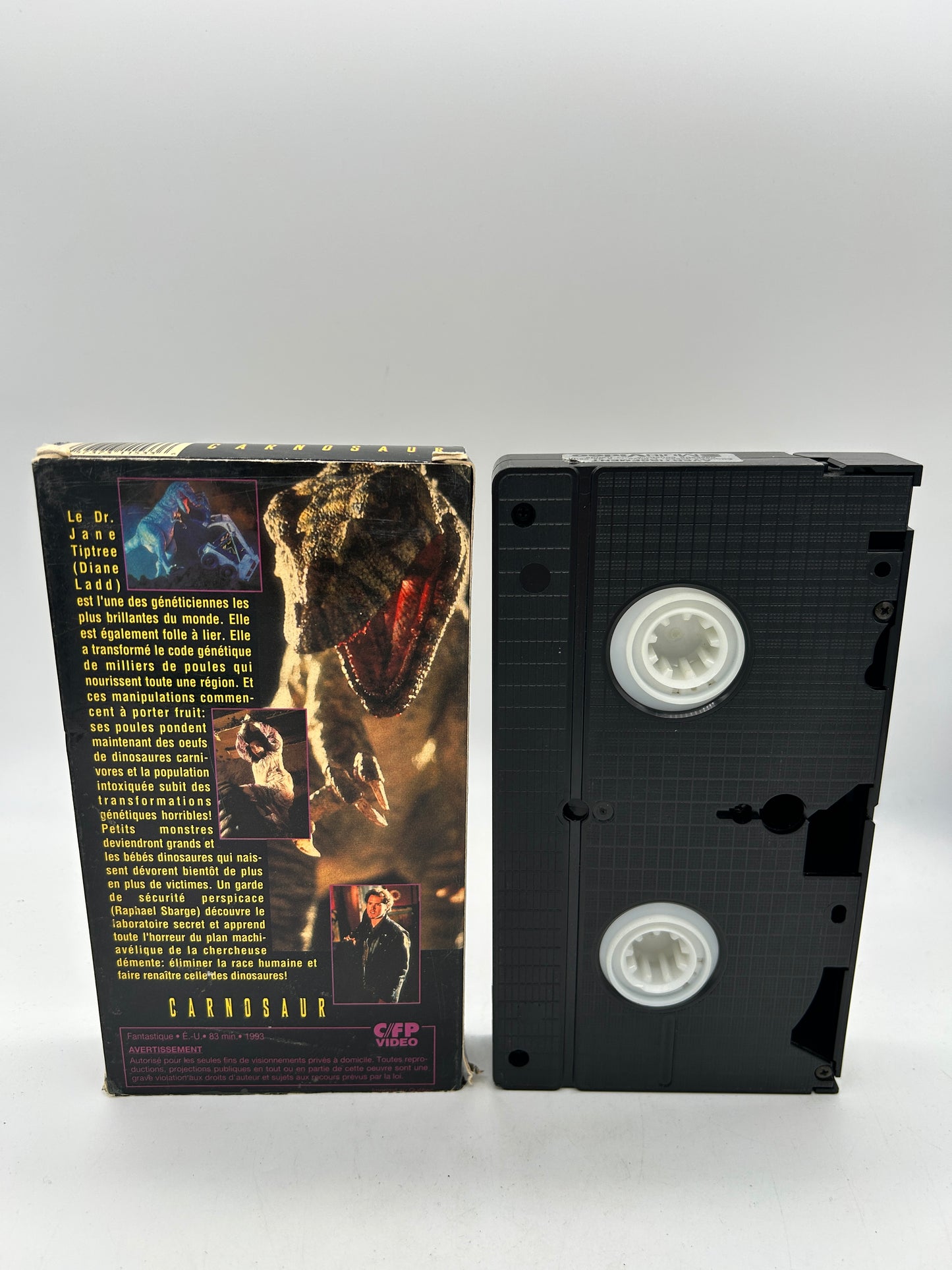 French VHS Movie | Carnosaur