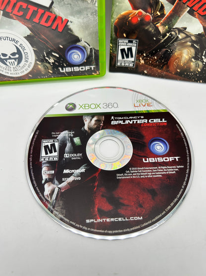 MiCROSOFT XBOX 360 | TOM CLANCYS SPLiNTER CELL CONViCTiON