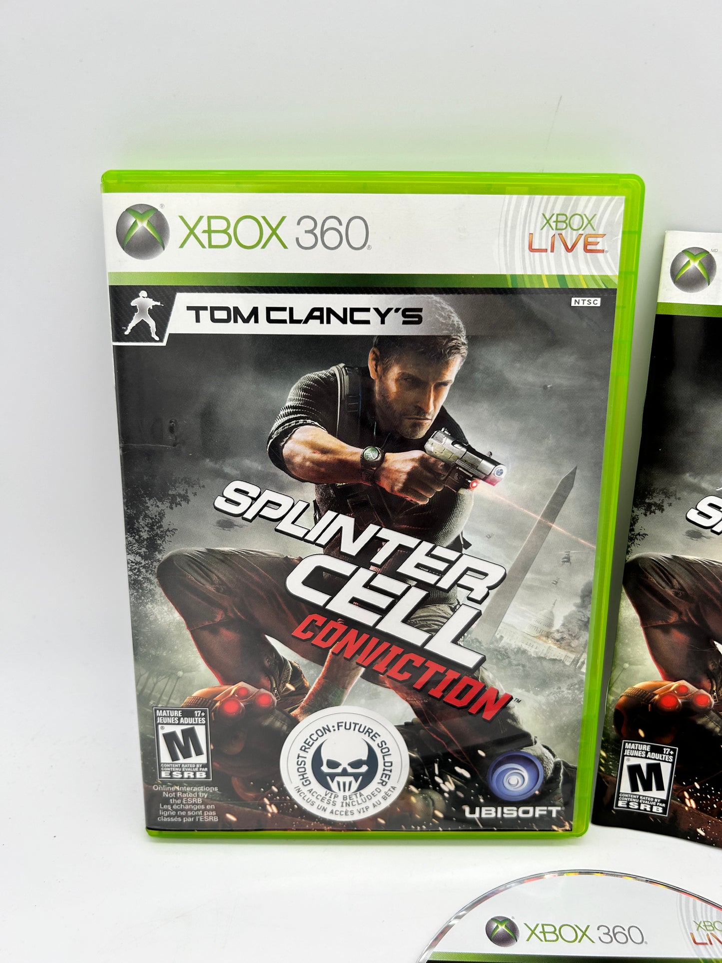 MiCROSOFT XBOX 360 | TOM CLANCYS SPLiNTER CELL CONViCTiON