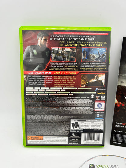 Microsoft XBOX 360 | TOM CLANCYS SPLiNTER CELL CONViCTiON