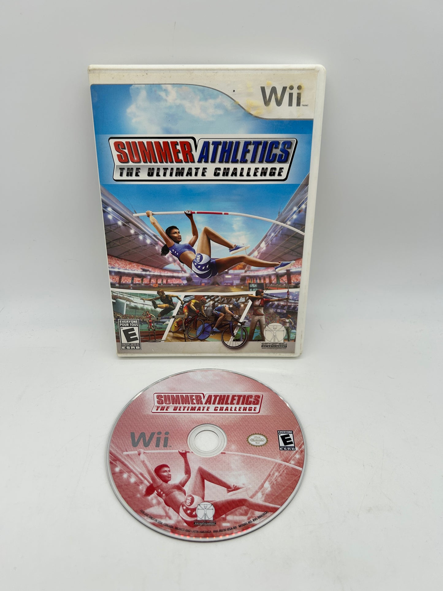 PiXEL-RETRO.COM : NINTENDO WII COMPLET CIB BOX MANUAL GAME NTSC SUMMER ATHLETICS THE ULTIMATE CHALLENGE