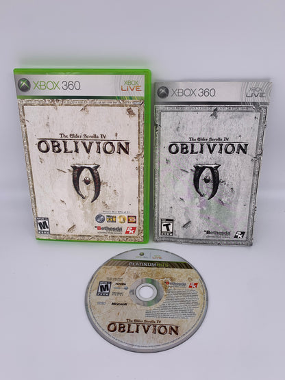 PiXEL-RETRO.COM : MICROSOFT XBOX 360 COMPLETE CIB BOX MANUAL GAME NTSC THE ELDER SCROLLS IV OBLIVION