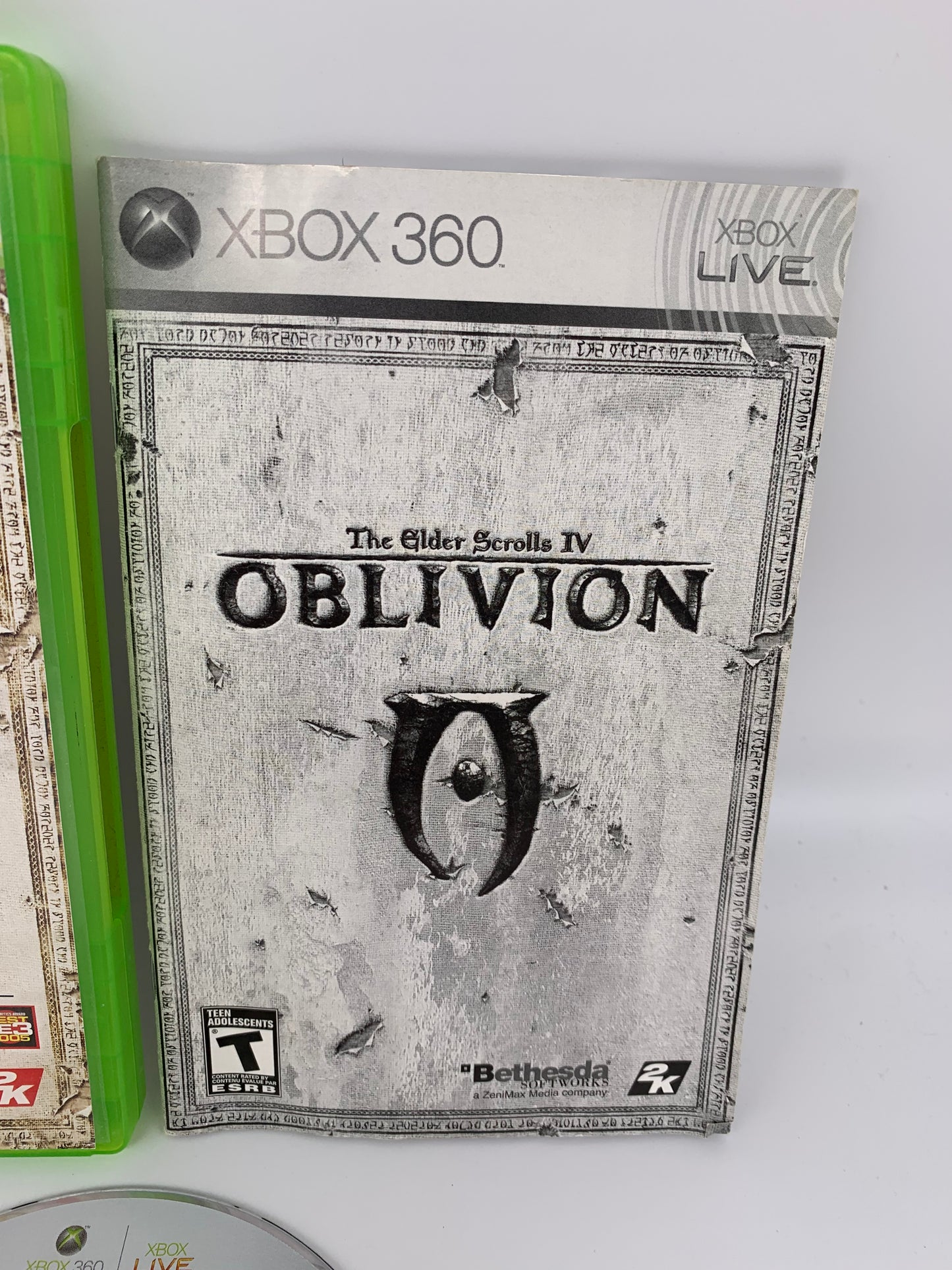 MiCROSOFT XBOX 360 | THE ELDER SCROLLS IV OBLiViON | PLATiNUM HiTS