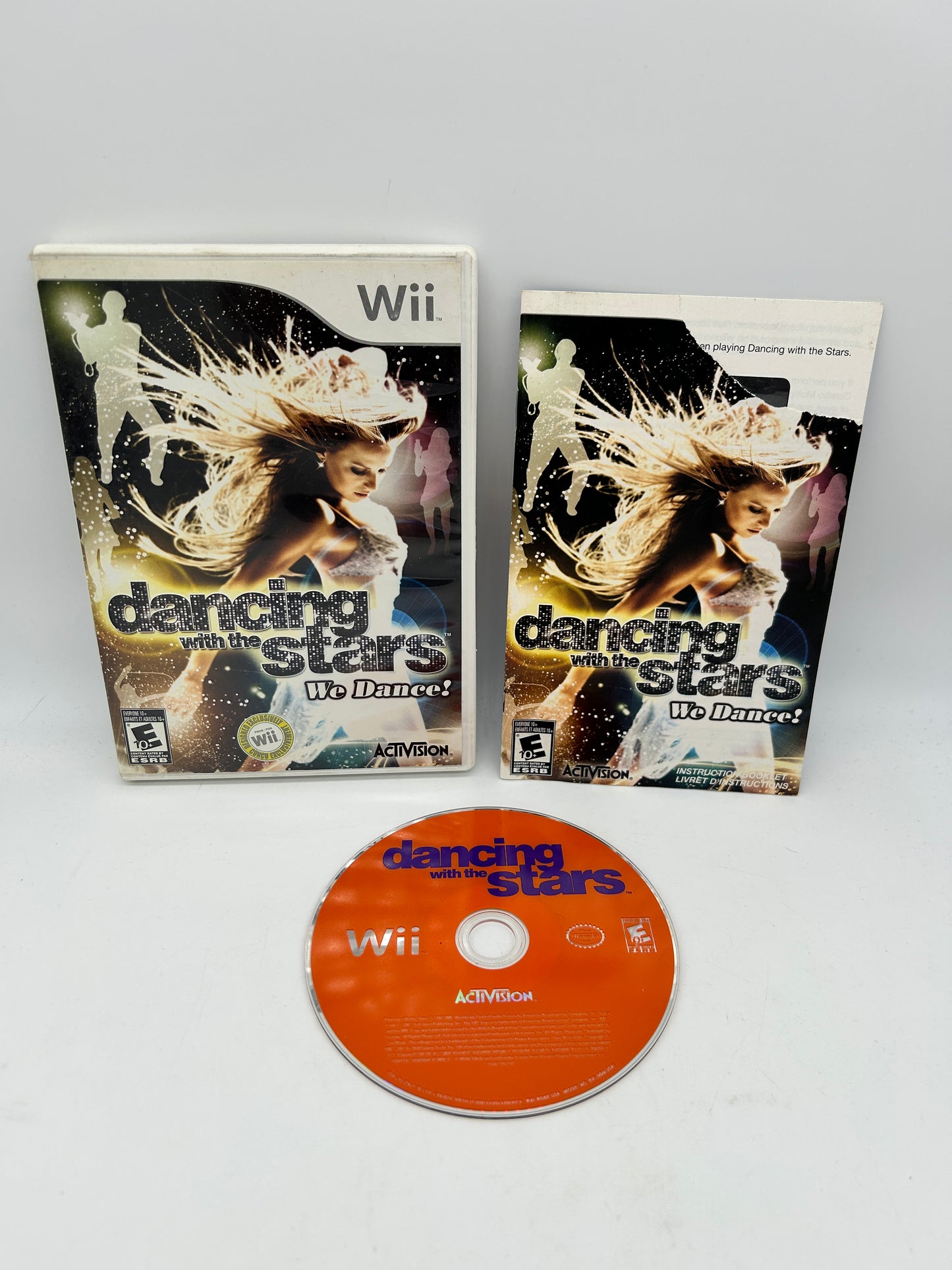 PiXEL-RETRO.COM : NINTENDO WII COMPLET CIB BOX MANUAL GAME NTSC DANCING WITH THE STARS WE DANCE