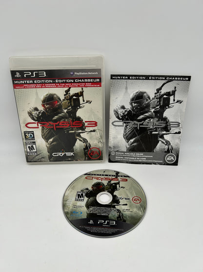 PiXEL-RETRO.COM : SONY PLAYSTATION 3 PS3 CRYSIS 3 COMPLETE GAME BOX MANUAL NTSC