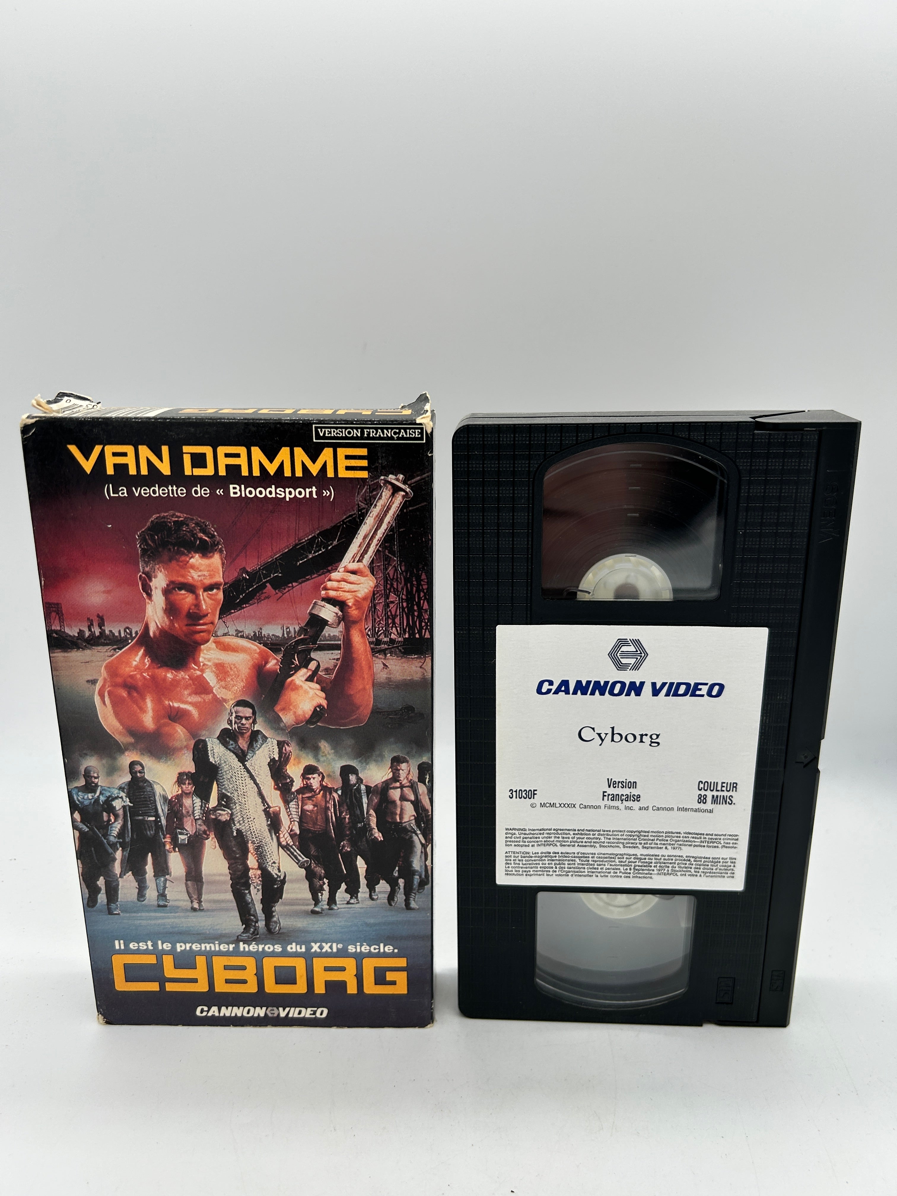 French VHS Movie | CYBORG – PiXEL-RETRO.COM